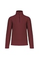 Fleece sweater kariban Enzo K912 WINE